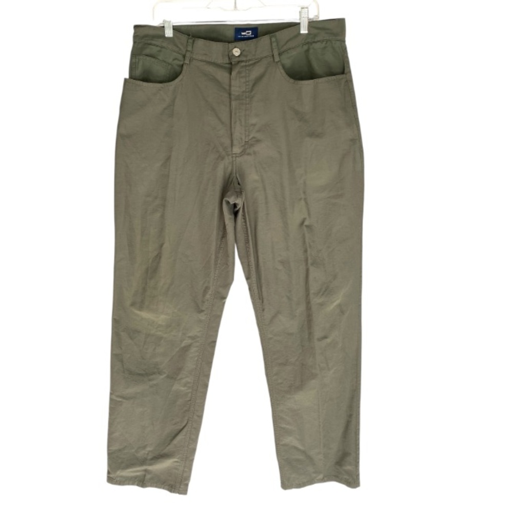 Wilke Rodriguez 5-Pocket Tech Pants Olive Green Men’s 36x32 - Picture 2 of 5